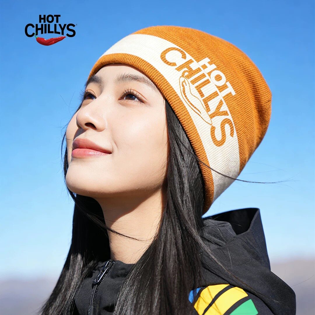 HOTCHILLYS红辣椒羊毛针织帽男女款户外保暖滑雪运动毛线帽冷帽