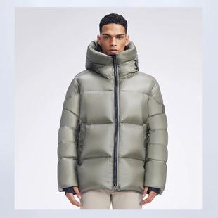东北极寒G303轻奢2.0 天石鹅铠甲羽绒服男女白鹅绒短款 High Rock
