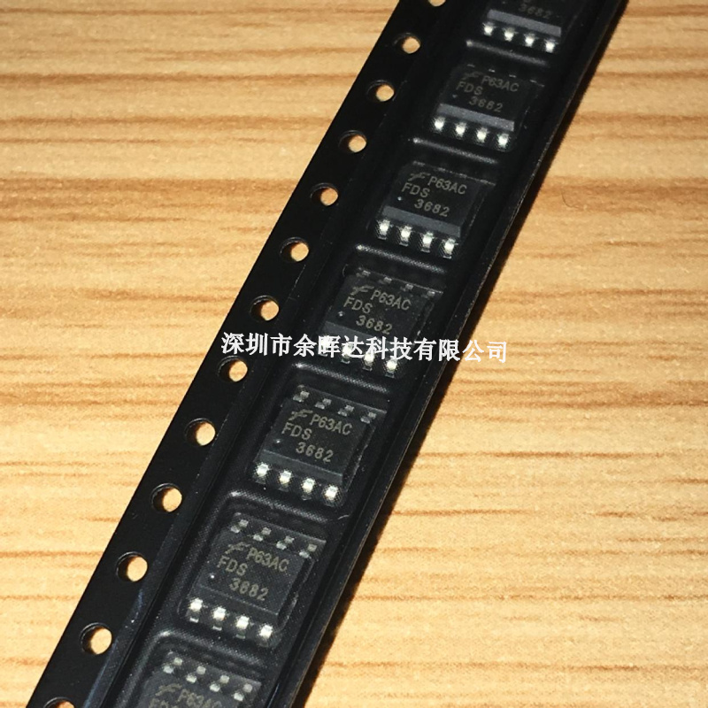全新现货FDS3682 FAIRCH SOP-8 电流6A电压100V N沟道场效应管