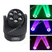 KTV小蜂眼激光六颗10WLED摇头光束灯无极旋转灯舞台灯光bee eye