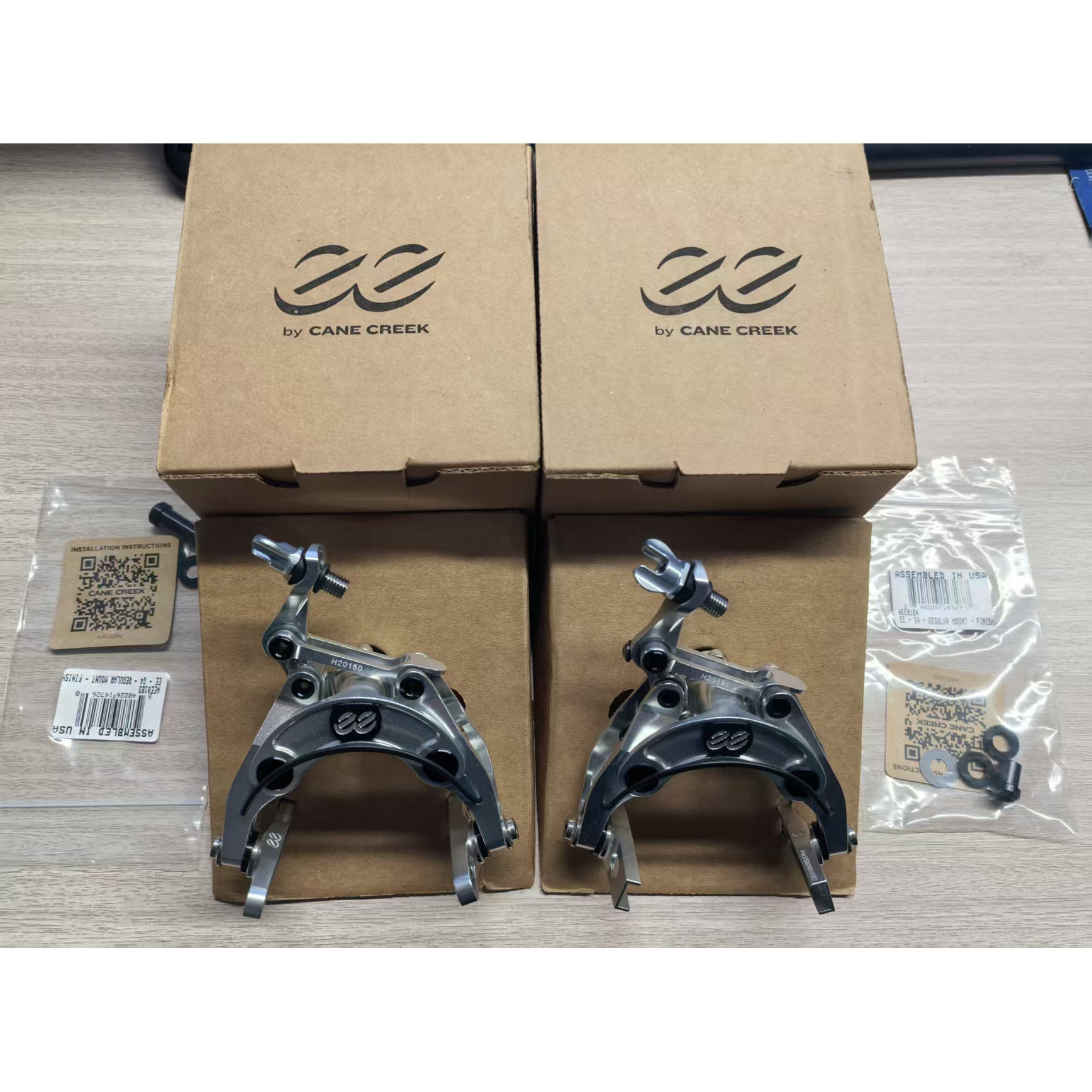 圈刹超轻EE夹器Cane Creek eeBrake G4 BEE0178S-0179S单轴1对