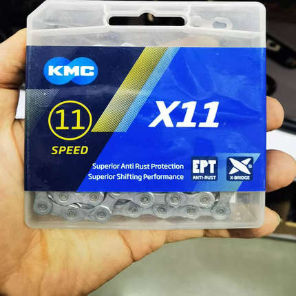 KMC变速通用防锈EPT x系列11速公路山地折叠车自行车链条