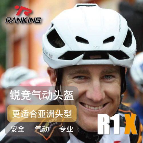 RANKING锐竞R1X气动头盔洲际队版