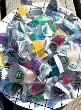 德国进口wick北极熊无糖薄荷糖0蔗糖润喉清凉维克斯硬糖散装半斤