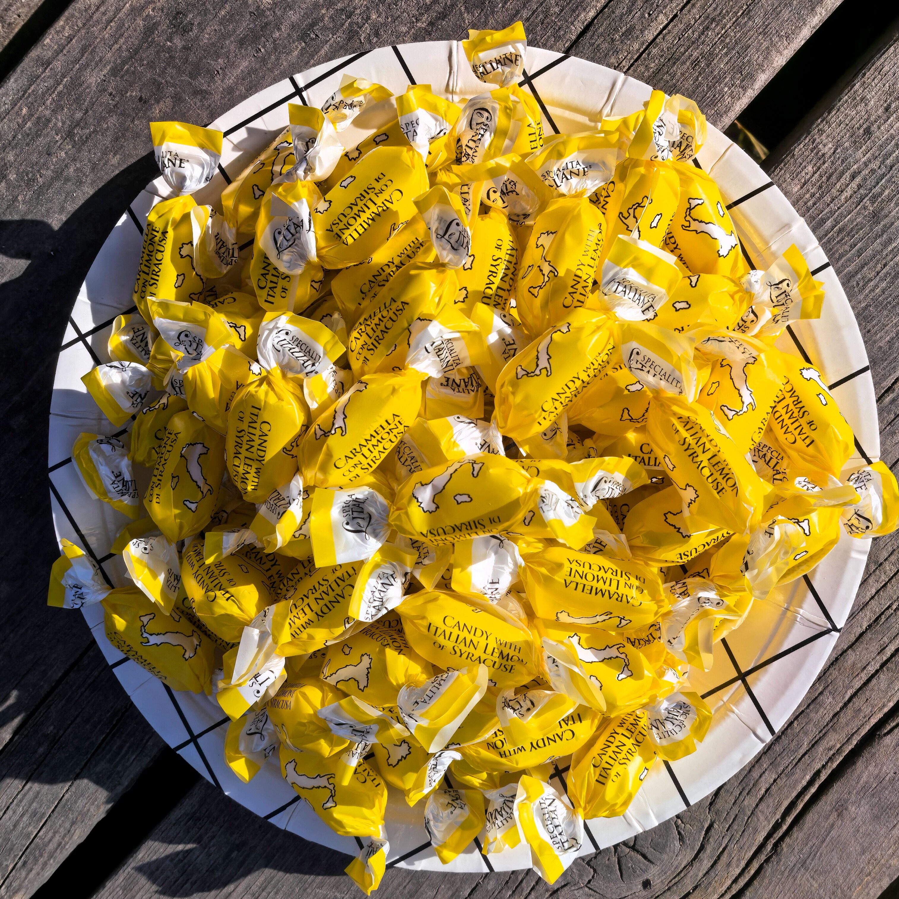 意大利进口Serra柠檬夹心口味水果糖进口夹心糖果水果味散装半斤