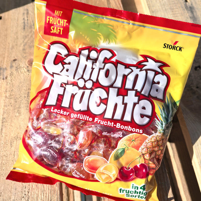 德国进口斯托克流心水果味硬糖进口糖果水果软心糖袋装425g原装袋