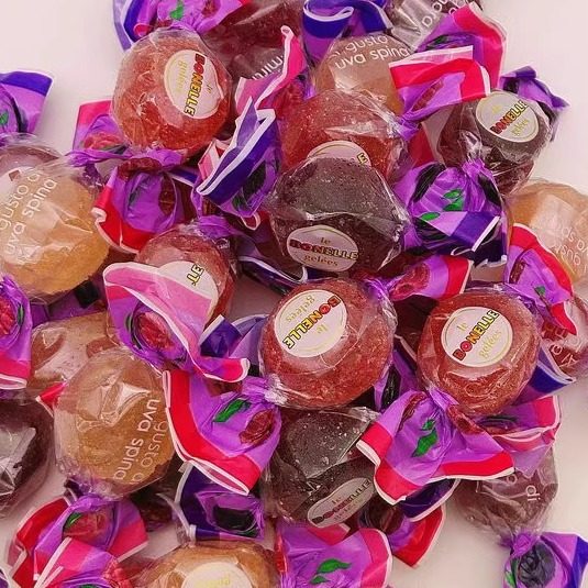 新品意大利进口浆果味软糖糖果 芽嘧果味软糖 莓果类混搭散装半斤