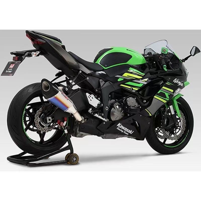 川崎zx6r改装排气吉村R11尾段图片