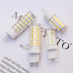 G4 G9三色变光LED灯珠插脚节能小灯泡高亮家用照明水晶玉米插泡