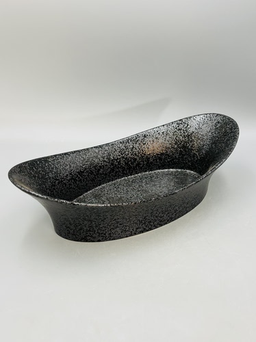 B821，日本回流 日式长舟形花盘 轻奢侘寂插花器皿