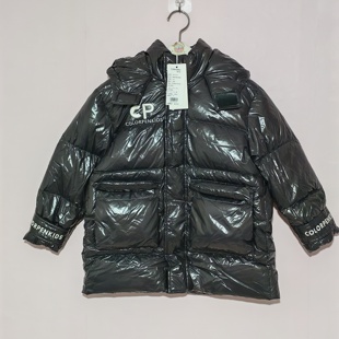 120码彩家儿童羽绒服男童羽绒服品牌清仓男童冬季羽绒服