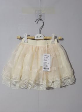 80-120码彩家品牌女童半身裙夏季儿童半裙短裙蕾丝网纱女童裙子