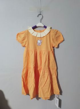 120-160码HelloKitty女童连衣裙夏季儿童短袖连衣裙凯蒂猫棉布裙