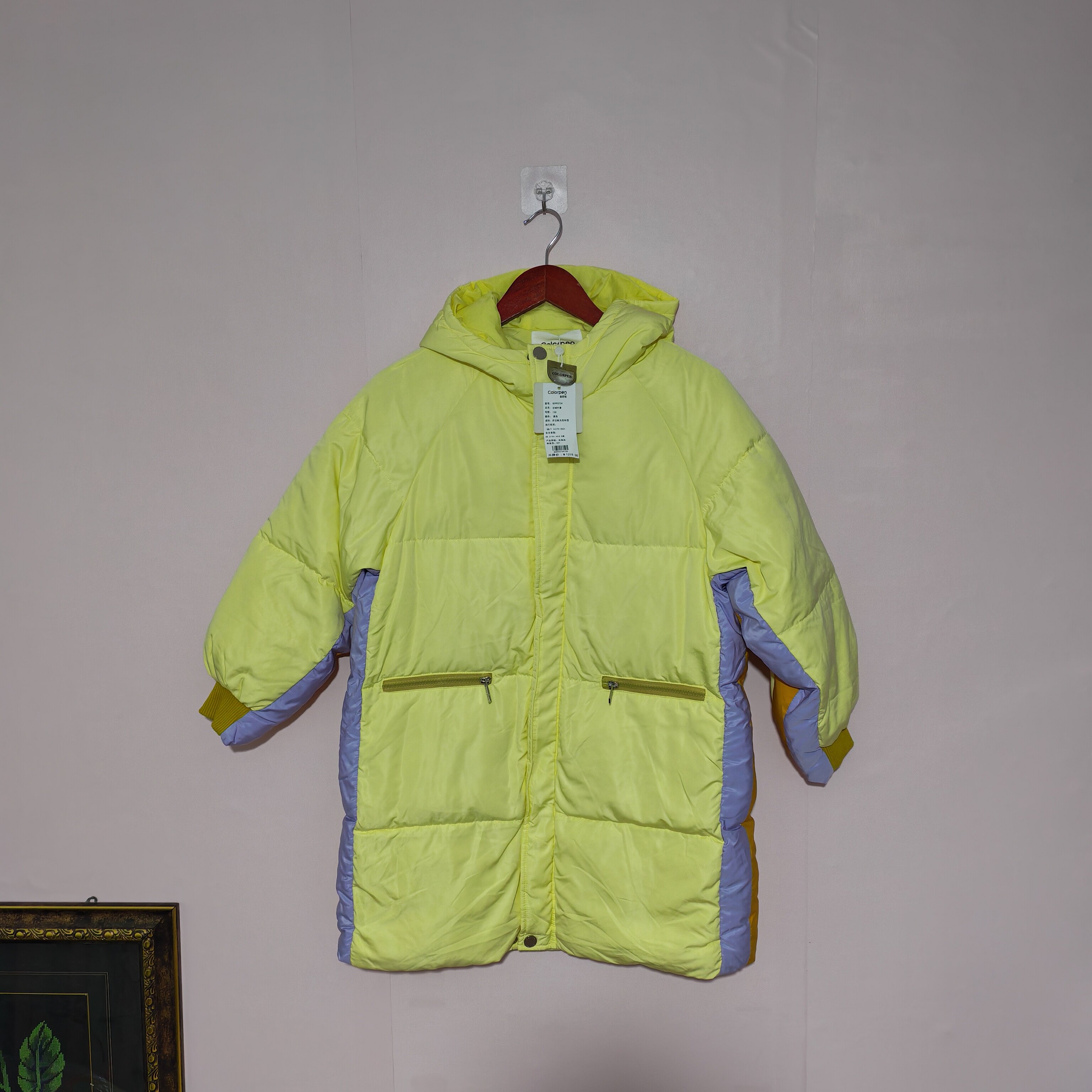 150码彩家样衣微瑕女童羽绒服儿童羽绒服品牌童装冬季羽绒上衣