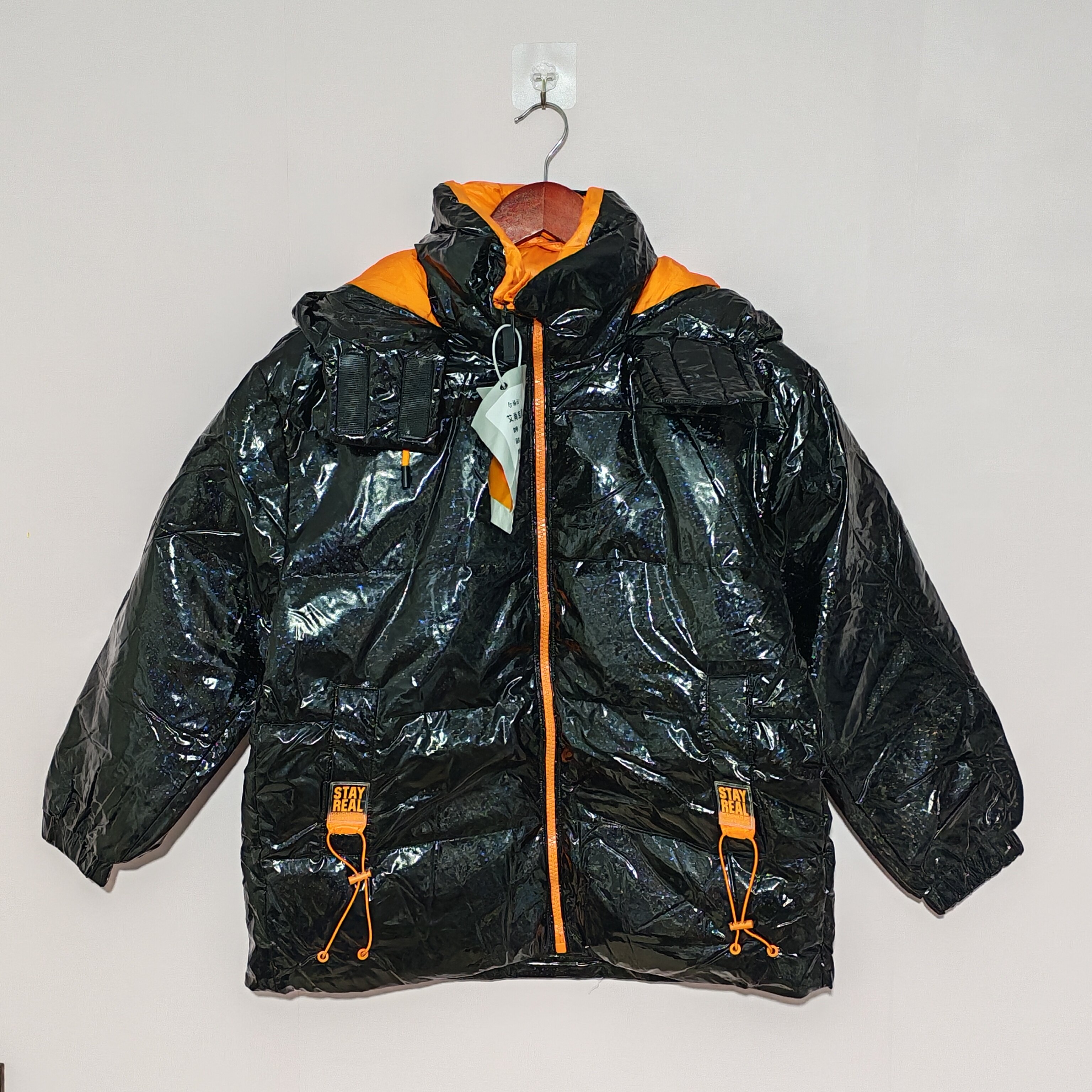 150-180码贝贝家儿童羽绒服品牌童装男童羽绒服大童冬季上衣清仓