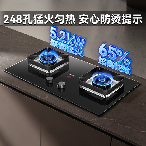 万家乐H5定时燃气灶双灶