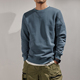 圆领全棉套头卫衣男情侣宽松美式 重磅纯棉上衣男2024年新款 春秋季