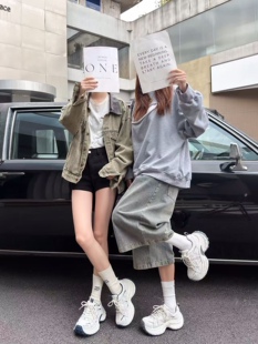 成功鸟2026春新款厚底增高老爹鞋ins潮鞋子运动鞋女爆款鞋休闲鞋