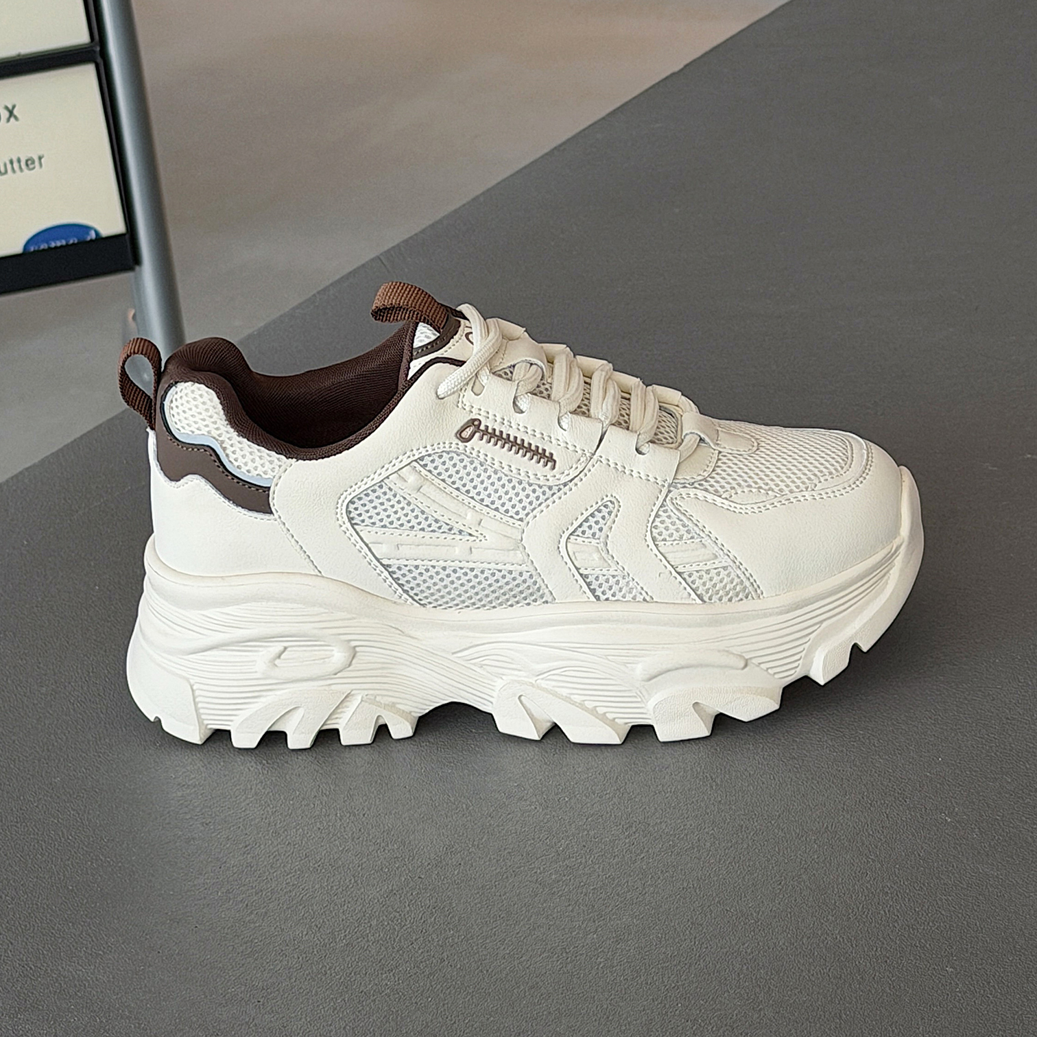 厚底老爹鞋百搭增高显脚小轻便