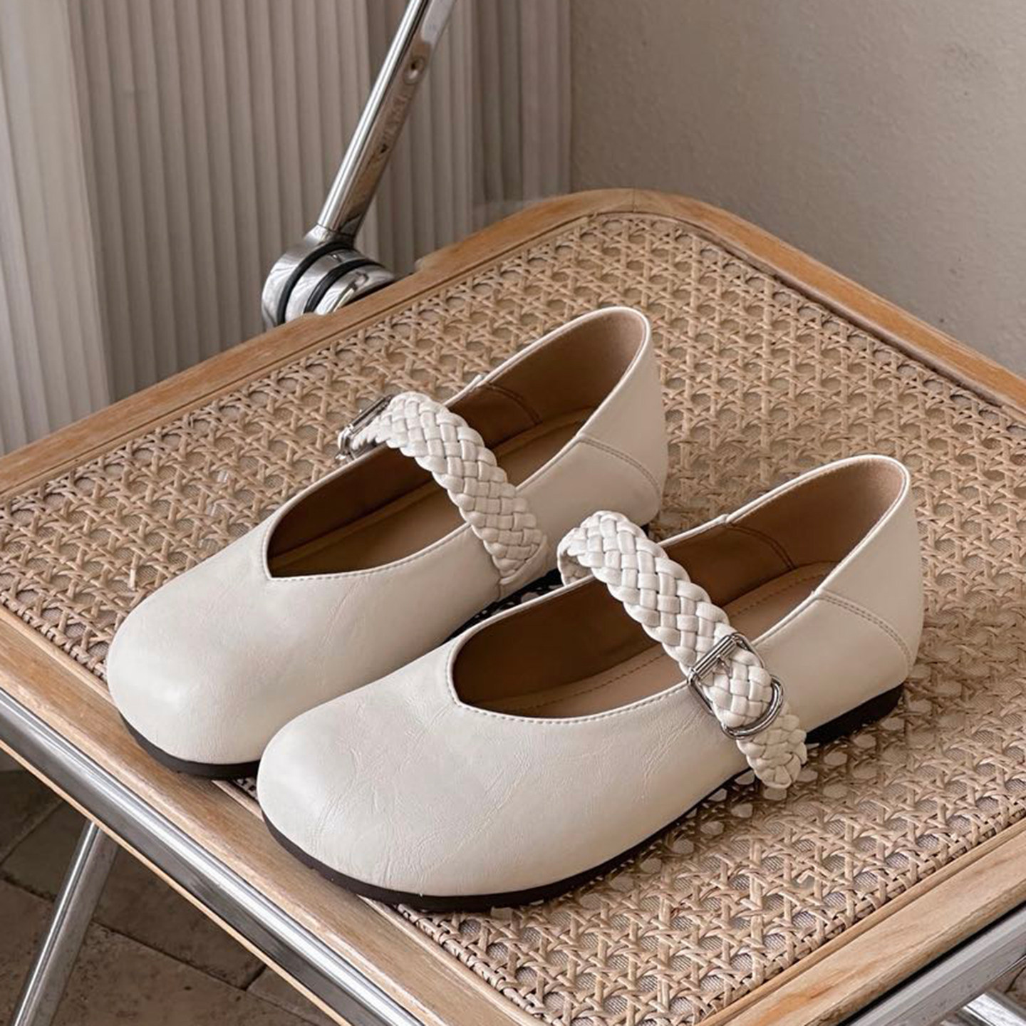 平底玛丽珍鞋女2026新款配裙子温柔风软底软面圆头奶奶鞋浅口单鞋,女鞋,玛丽珍鞋,淘宝优惠券,粉丝福利购,淘宝优惠卷