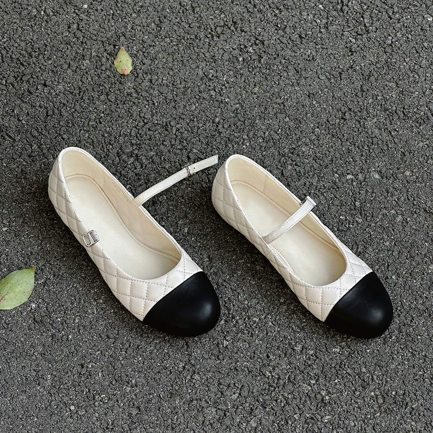 小香风菱格玛丽珍鞋女2026新款配裙子学院风小皮鞋小羊皮平底单鞋,女鞋,玛丽珍鞋,淘宝优惠券,粉丝福利购,淘宝优惠卷