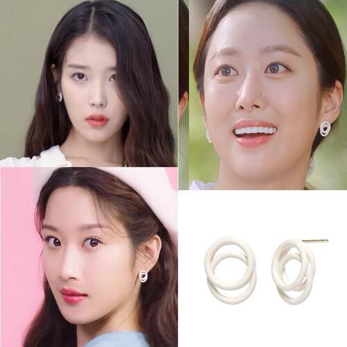 直邮~IU 李知恩 全慧彬 文佳瑛同款GETMEBLING 耳环 正品韩国代购 - 封面