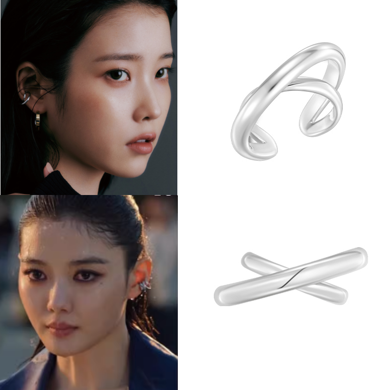 韩国正品代购 韩剧亲爱的X 金裕贞 IU 李知恩同款耳夹 925银耳环,饰品/流行首饰/时尚饰品新,耳夹,淘宝优惠券,粉丝福利购,淘宝优惠卷