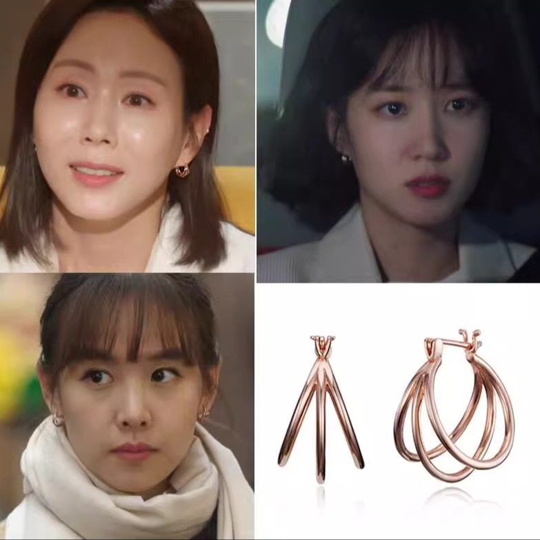 韩剧棒球大联盟 朴恩斌 赵允熙 朴艺珍同款耳环 耳饰正品韩国代购