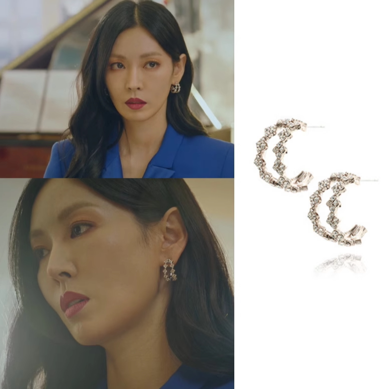 直邮~韩国代购 jewelcounty正品 韩剧顶楼 金素妍同款耳环 耳饰