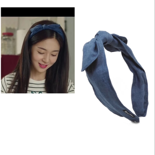 直邮~韩剧一起用餐吧3 白珍熙同款蝴蝶结头箍 发箍 正品韩国代购