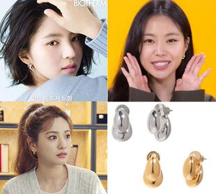 直邮~韩素希 孙娜恩 林珍娜同款 韩国代购Primaute正品 耳环 耳钉