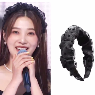 直邮~韩国代购 katenkelly正品 朴秀荣 joy同款百搭波点头箍 发箍