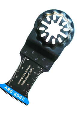 starlock接口圆弧齿碳钢锯片切割塑料管带钉子的木头木板纤维板