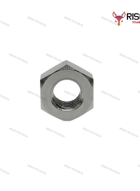 RISONTITANIUM DIN934钛合金TC4六角螺母M7x1.0