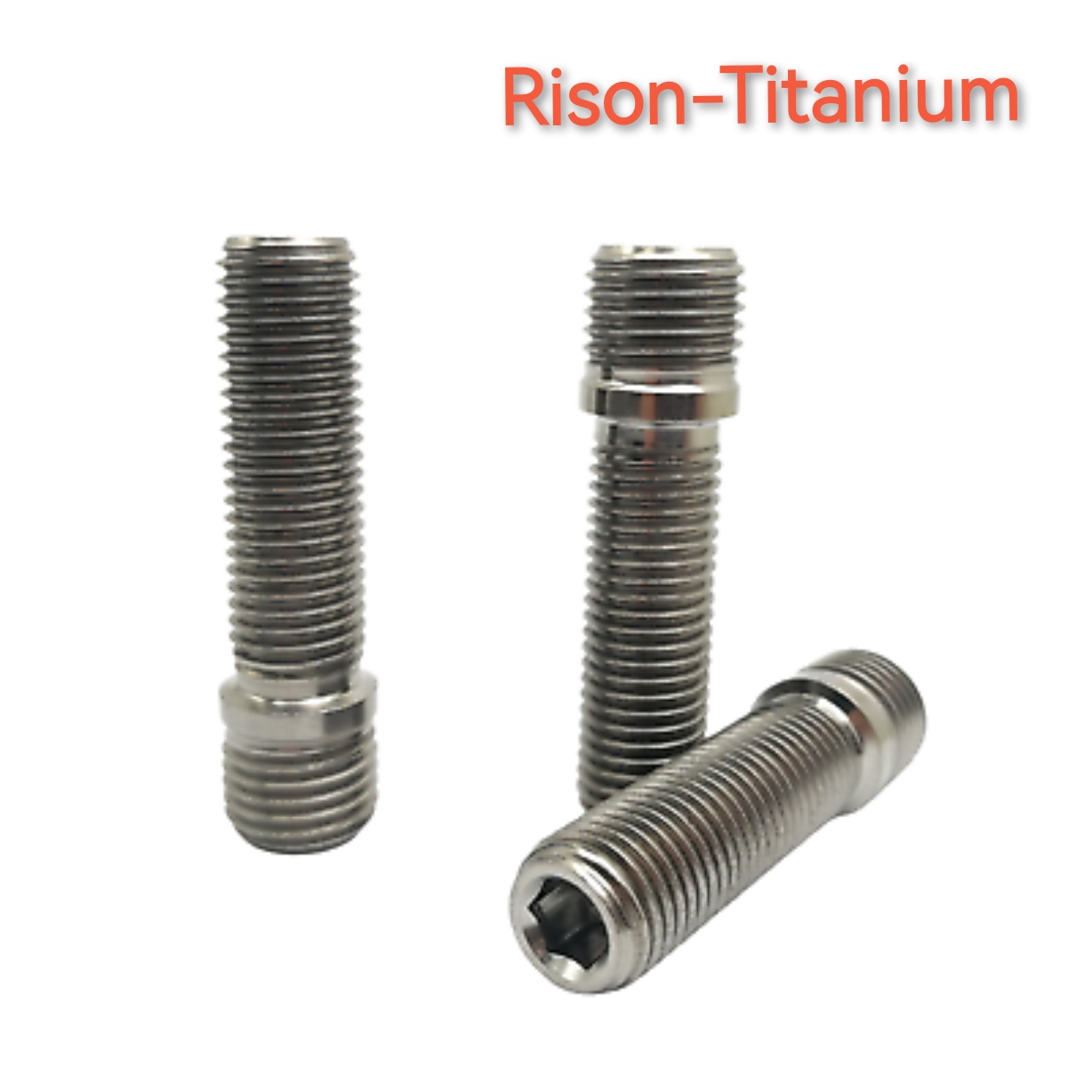 RISON-Titanium 高强度钛合金汽车车轮螺柱 M12/M14（20pcs）