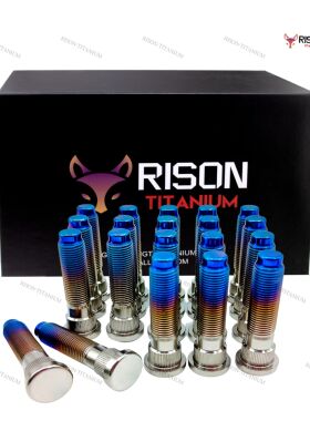 RISONTITANIUM 英菲尼迪高强度钛合金M12x1.25/1.5钛合金日系