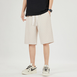 夏季时尚潮牌五分裤运动短裤男休闲宽松沙滩裤男K2220-P26，男装牛仔裤，星座209-1