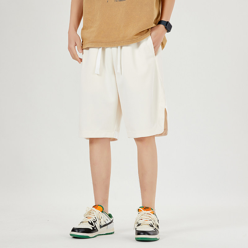 夏季时尚潮牌开叉五分裤运动短裤男休闲宽松沙滩裤男K2230-P26,男装牛仔裤,星座209-1