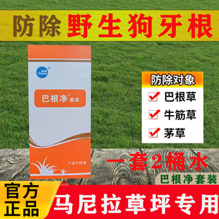 盈柯巴根静巴根净套装马尼拉草坪除草烂根剂防除野生狗牙根铁线草