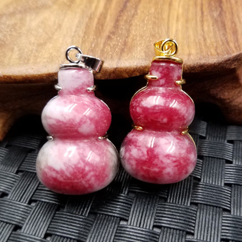 新款天然玉石桃花玉葫芦挂件粉色芙蓉玉葫芦挂件玉葫芦吊坠项链坠,珠宝/钻石/翡翠,颈饰,淘宝优惠券,粉丝福利购,淘宝优惠卷