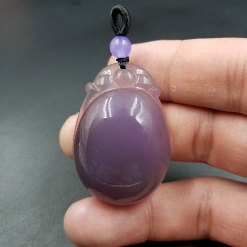 天然玉石a货冰种玉髓蛋面吊坠 紫色玉髓吊坠玉挂件玉坠,珠宝/钻石/翡翠,颈饰,淘宝优惠券,粉丝福利购,淘宝优惠卷