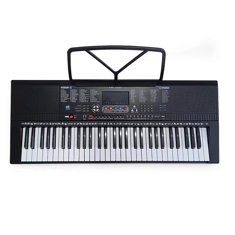 厂家授权61键键钢琴键成人儿童初学演奏永美2800电子琴永美网红琴