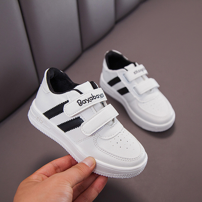 儿童小白鞋2026新款春款男童板鞋百搭女童春秋鞋韩版中大童潮牌鞋