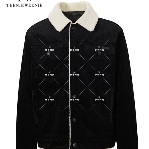 断码特专柜正品熊男装冬季学院风青棉服潮Tnjp214t07a jp214t07a