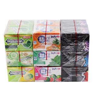 绿箭益达12片装 薄荷 热带水果 西瓜味 口香糖32g