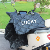 Medium and thick double-sided rainproof wind shield for electric motorcycles and cold protection for electric bikes, suitable for all four seasons in spring and autumn thumbnail 6