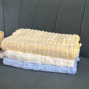 家用速干吸水浴巾 薅羊毛 特价 7A抗菌浴巾 竹节绒
