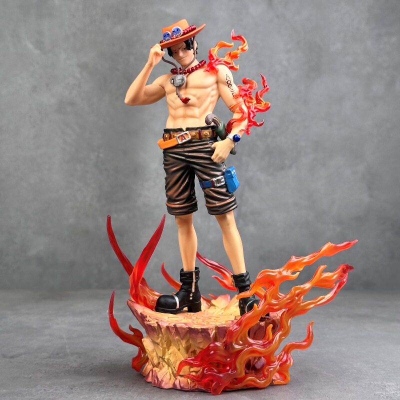 海贼王梦幻压帽火焰艾斯动漫手办
