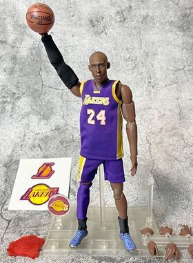 NBA巨星科比湖人24号手办模型