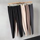 秋裤 厚款 2026新款 休闲小西裤 高级感西装 男九分直筒商务西服裤 长裤
